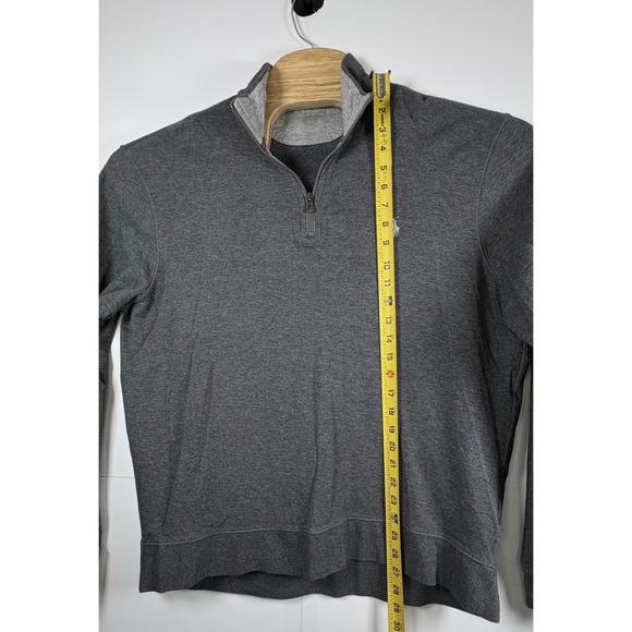 Polo Ralph Lauren Men's Gray Pullover 1/4 Zip‎ Ribbed Golf Performance Sz XL - Picture 8 of 9